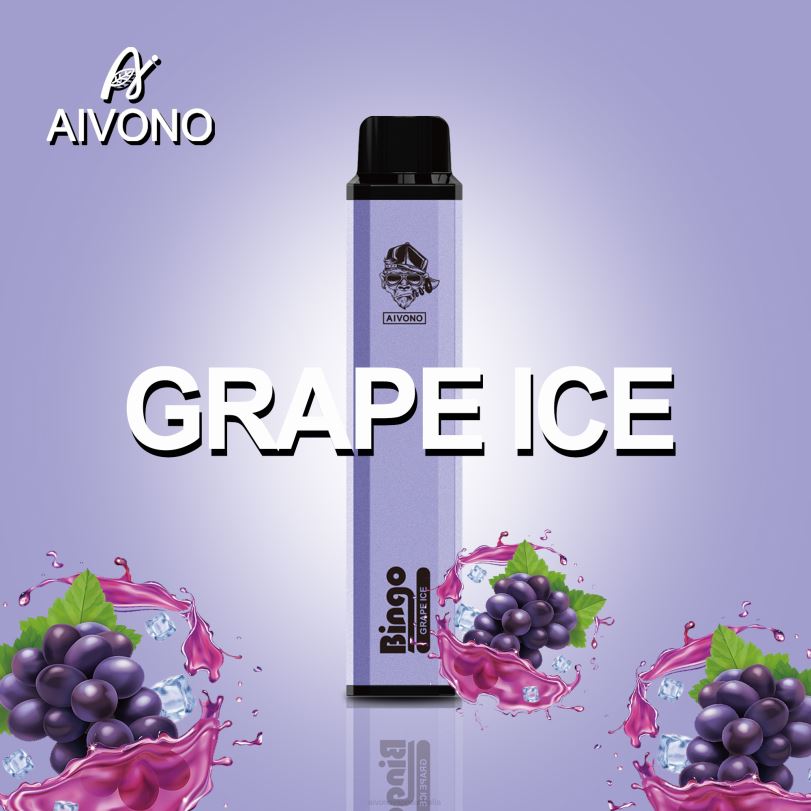 Aivono AIM BINGO 4000 Grape Ice - T86D6142 Aivono Vape Review
