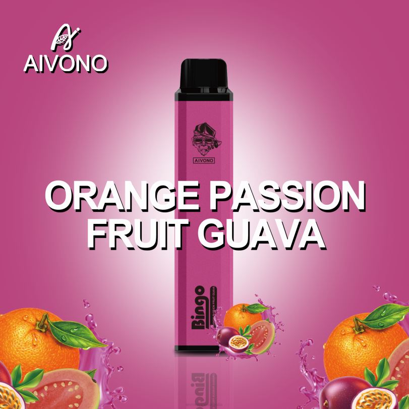 Aivono AIM BINGO 4000 Orange Passionfruit Guava - T86D6132 Aivono Vape Australia