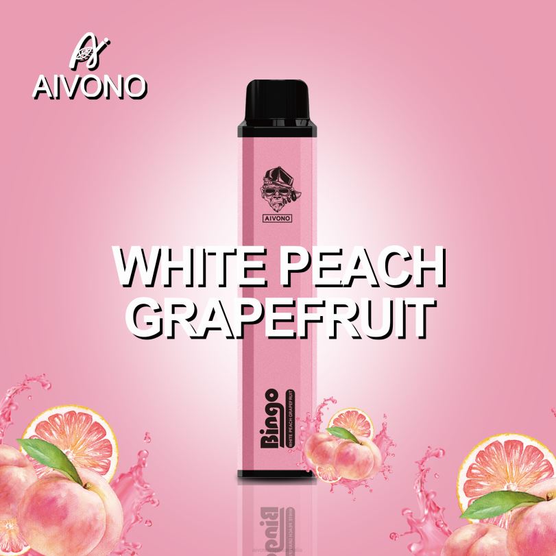 Aivono AIM BINGO 4000 White Peach Grapefruit - T86D6134 Aivono Vape Review