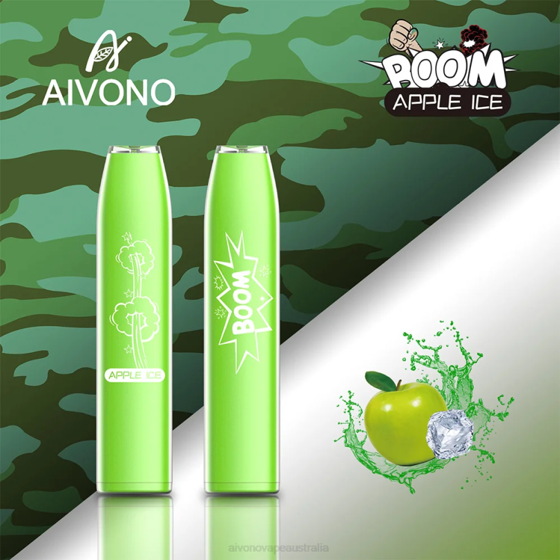 Aivono AIM BOOM 600 Apple Ice - T86D6354 Aivono Vape Review
