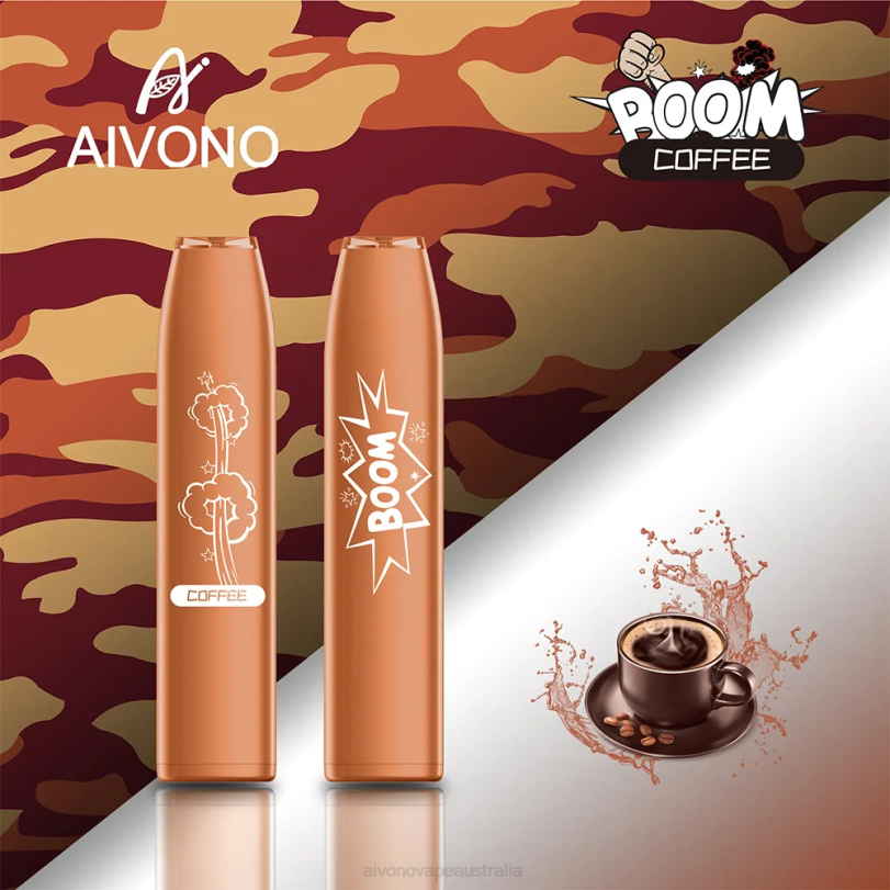 Aivono AIM BOOM 600 Coffee - T86D6356 Aivono Vape Australia
