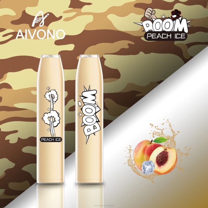 Aivono AIM BOOM 600 Peach Ice - T86D6362 Aivono Vape Review