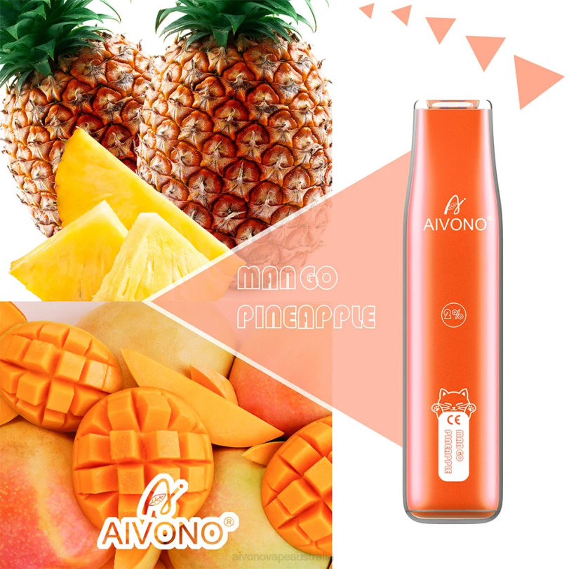Aivono AIM CAT 400 Mango Pineapple - T86D6340 Aivono Vape Australia
