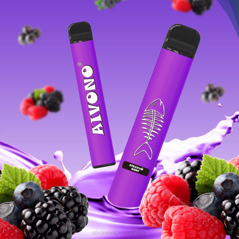 Aivono AIM FISHBONE 600 Mixed Berry - T86D6285 Aivono Puffs