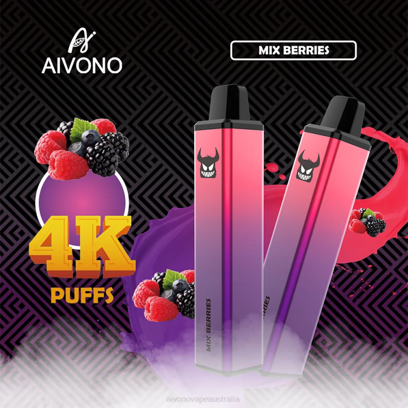 Aivono AIM FREAK 4000 Mixed Berries - T86D6260 Aivono Vape Australia
