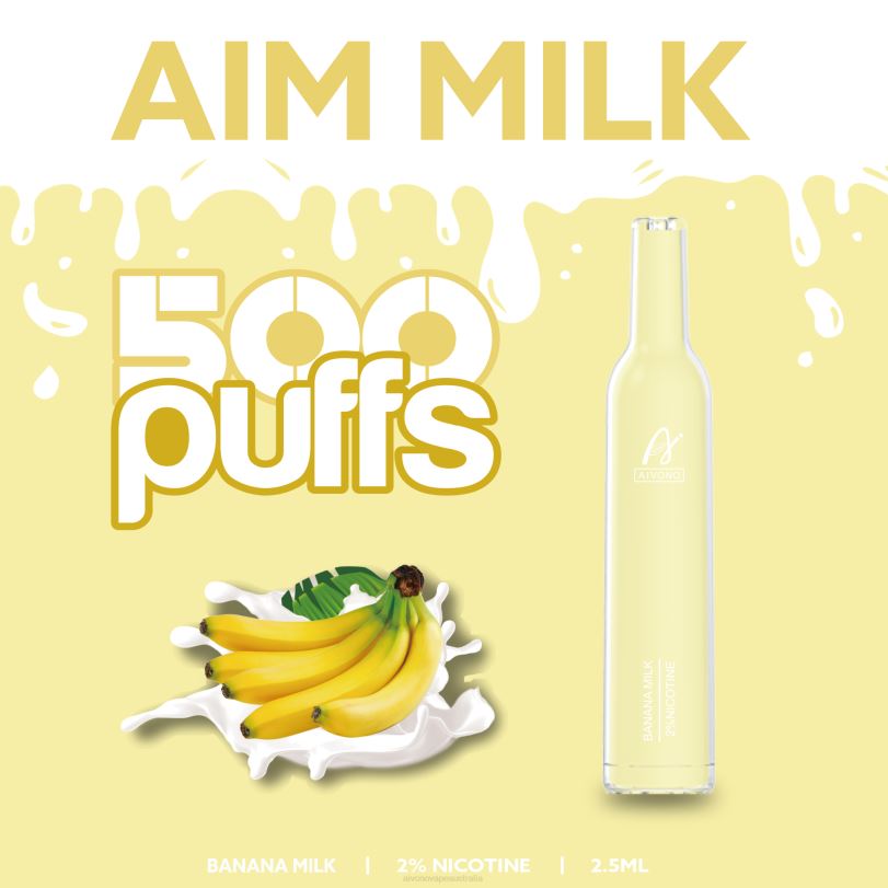 Aivono AIM MILK 500 Banana Milk - T86D6275 Aivono Vape Price