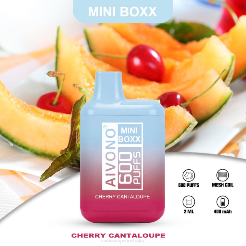 Aivono AIM MINI BOXX 600 Cherry Cantaloupe - T86D6239 Aivono Vape Price