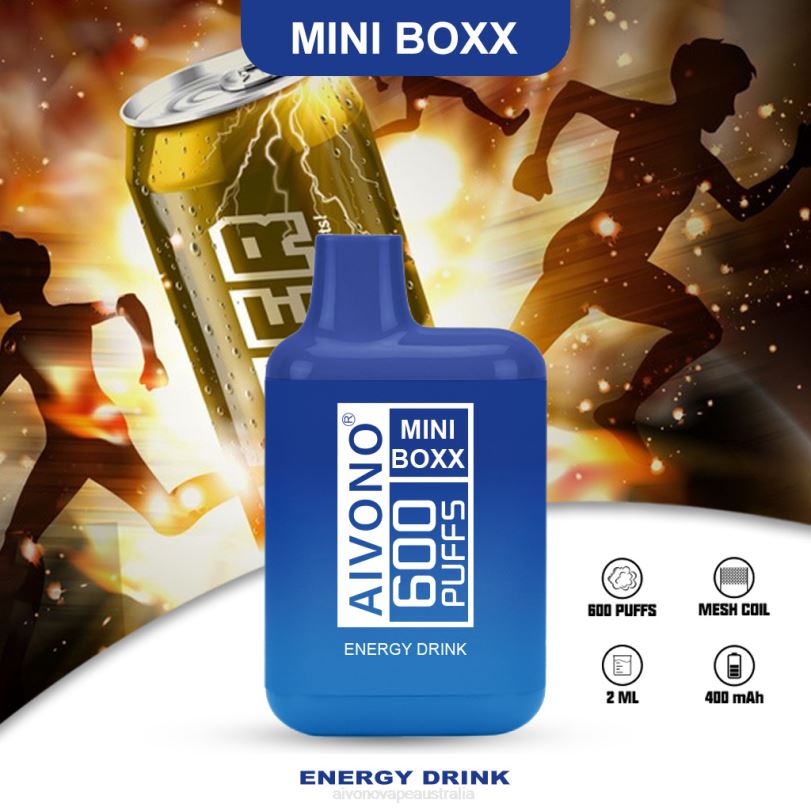 Aivono AIM MINI BOXX 600 Energy Drink - T86D6237 Aivono Puffs