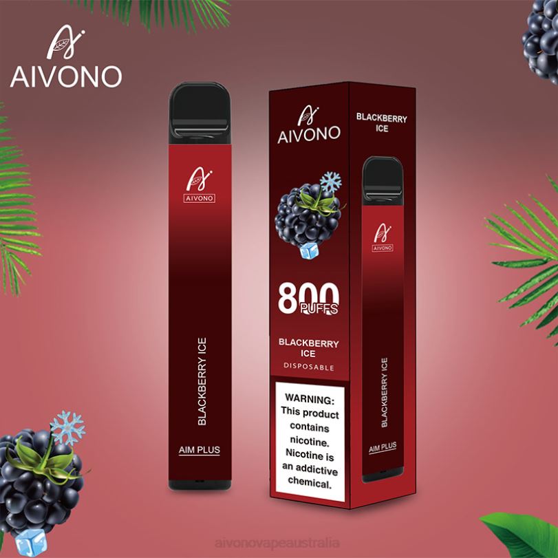 Aivono AIM PLUS 800 Blackberry Ice - T86D6172 Aivono Vape Australia