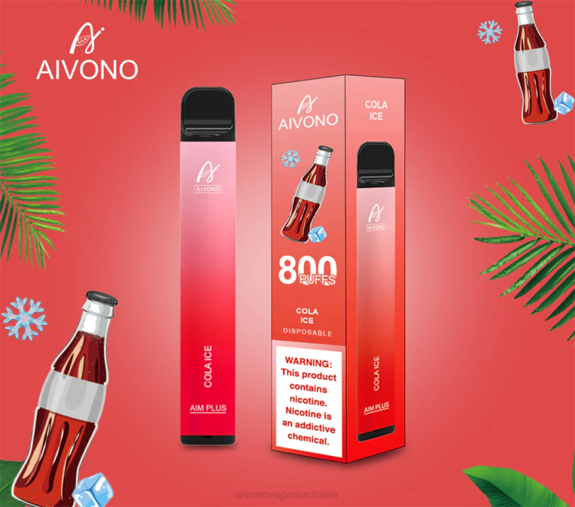 Aivono AIM PLUS 800 Cola Ice - T86D6176 Aivono Vape Australia