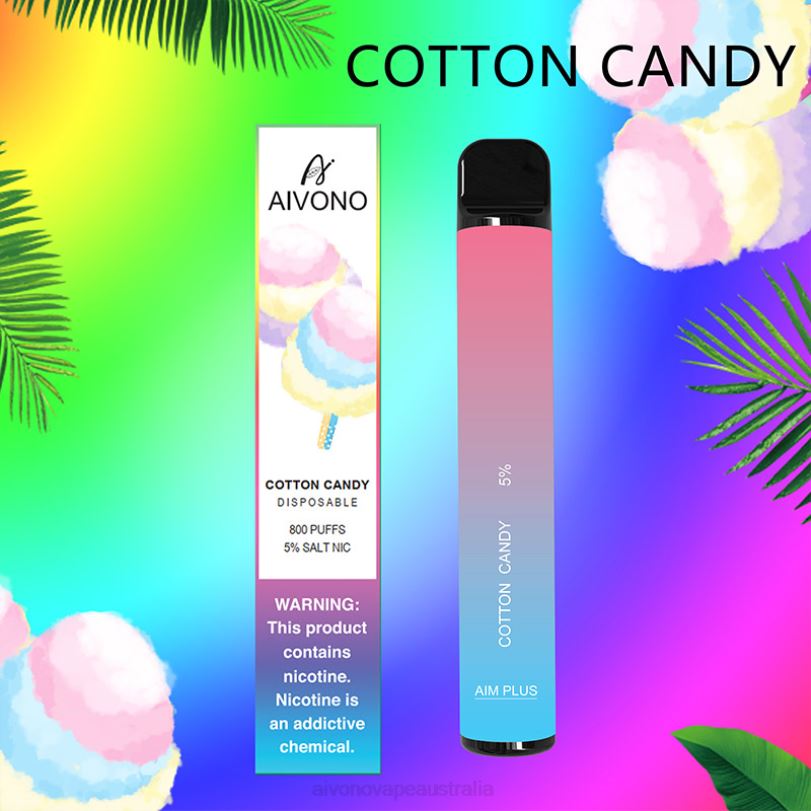 Aivono AIM PLUS 800 Cotton Candy - T86D6178 Aivono Vape Review