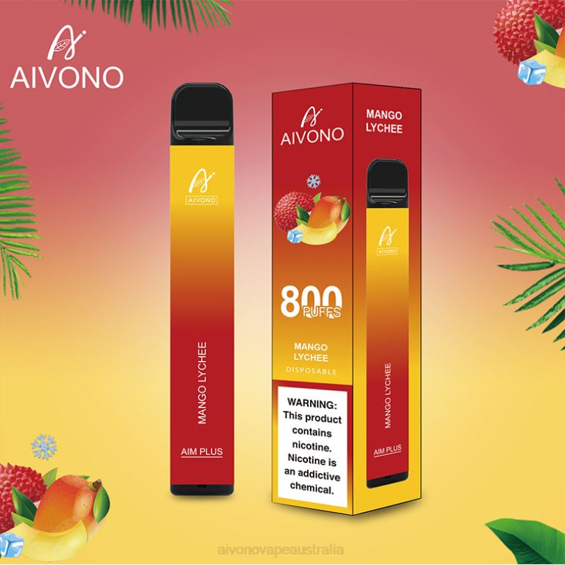 Aivono AIM PLUS 800 Mango Lychee - T86D6185 Aivono Puffs
