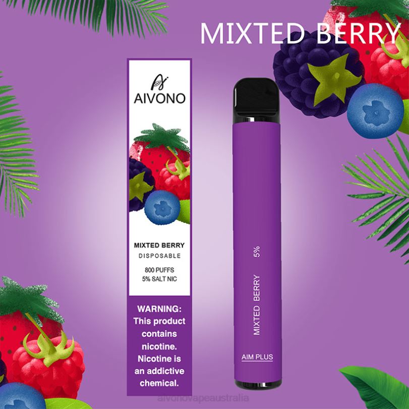 Aivono AIM PLUS 800 Mixed Berry - T86D6188 Aivono Vape Australia