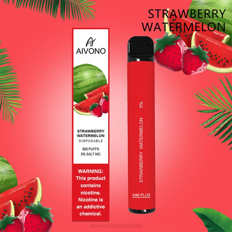 Aivono AIM PLUS 800 Strawberry Watermelon - T86D6196 Aivono Vape Australia