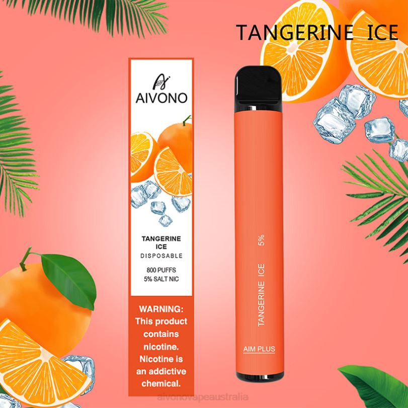 Aivono AIM PLUS 800 Tangrine Ice - T86D6197 Aivono Puffs