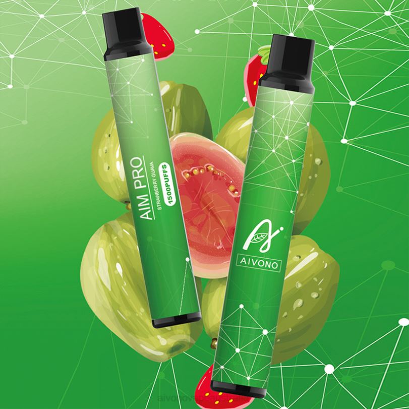 Aivono AIM PRO 1500 Strawberry Guava - T86D6164 Aivono Vape Australia
