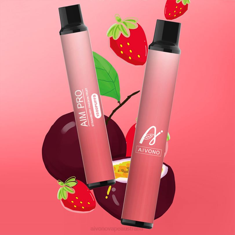 Aivono AIM PRO 1500 Strawberry Passion Fruit - T86D6162 Aivono Vape Review