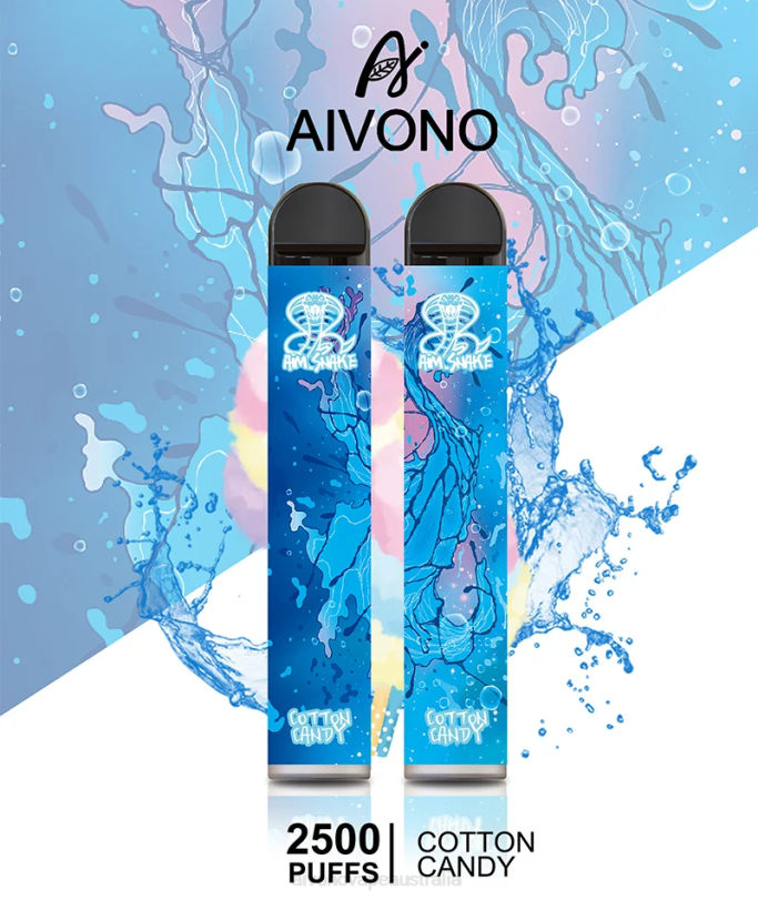 Aivono AIM SNAKE 2500 Cotton Candy - T86D6303 Aivono Vape Price