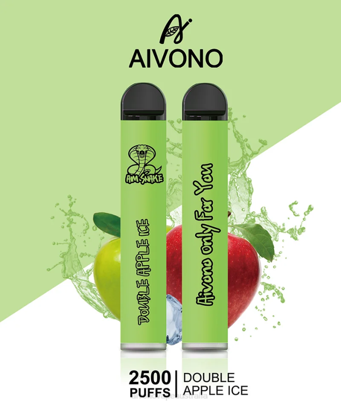Aivono AIM SNAKE 2500 Double Apple Ice - T86D6304 Aivono Vape Australia