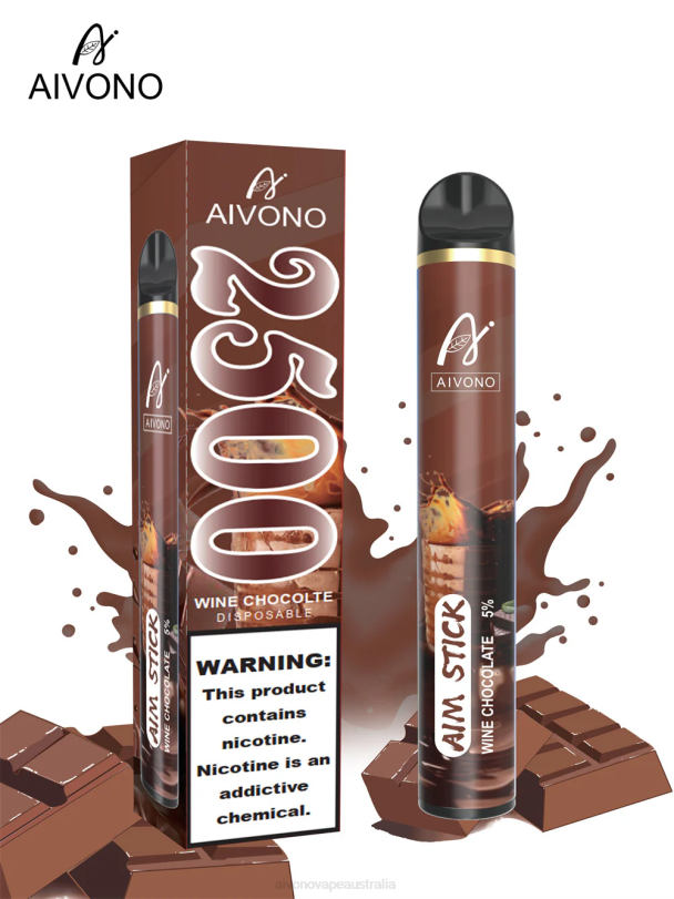 Aivono AIM STICK 2500 Wine Chocolate - T86D6156 Aivono Vape Australia