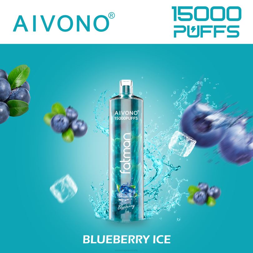 Aivono FATMAN 15000 Blueberry Ice - T86D614 Aivono Vape Review