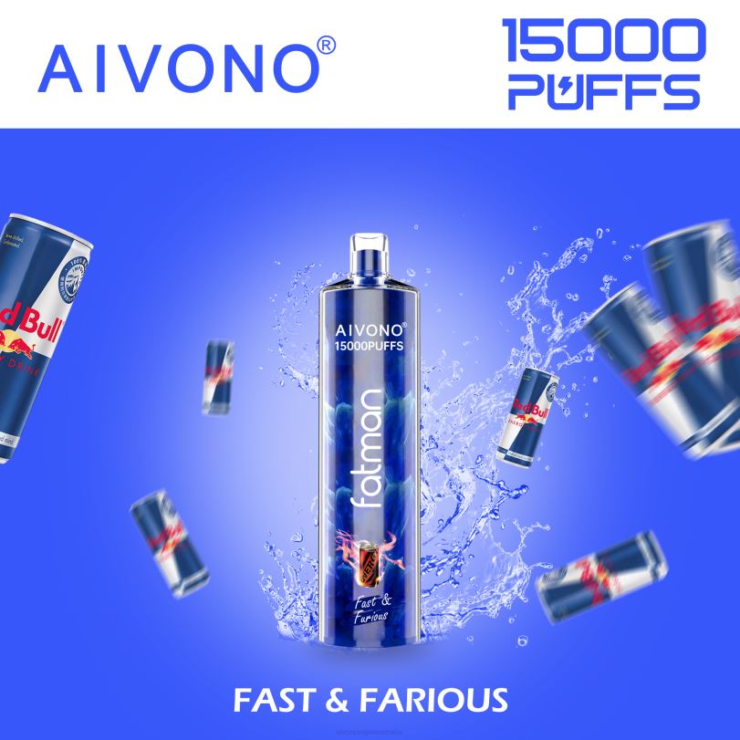 Aivono FATMAN 15000 Fast  Furious - T86D618 Aivono Vape Review