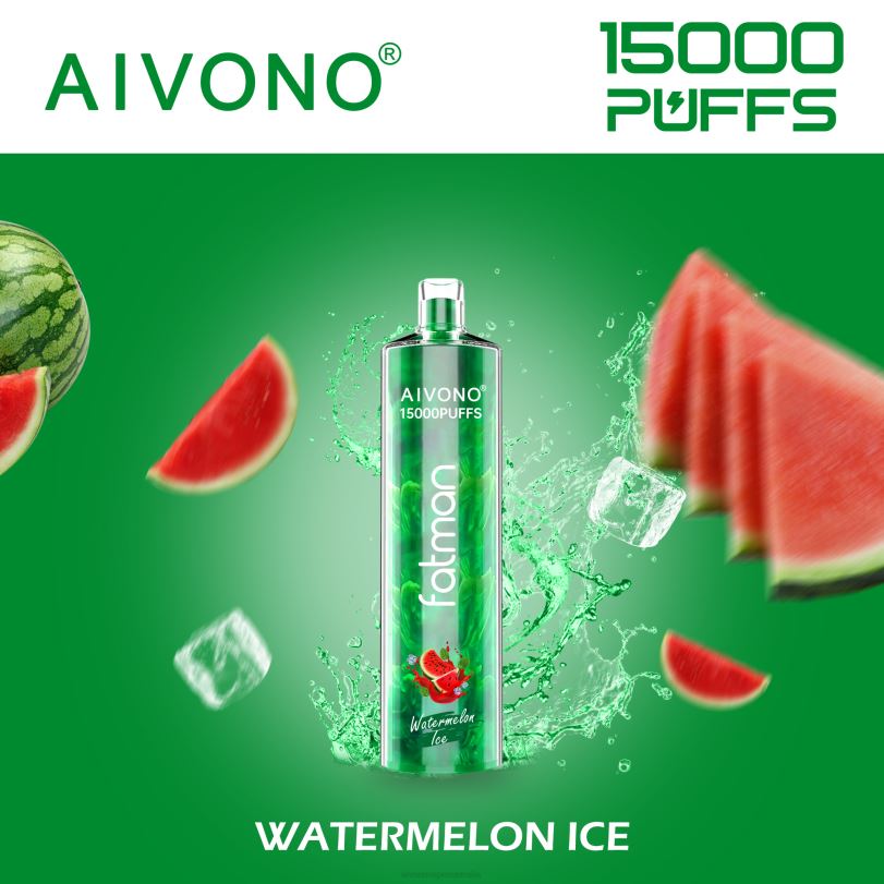 Aivono FATMAN 15000 Watermelon Ice - T86D612 Aivono Vape Australia
