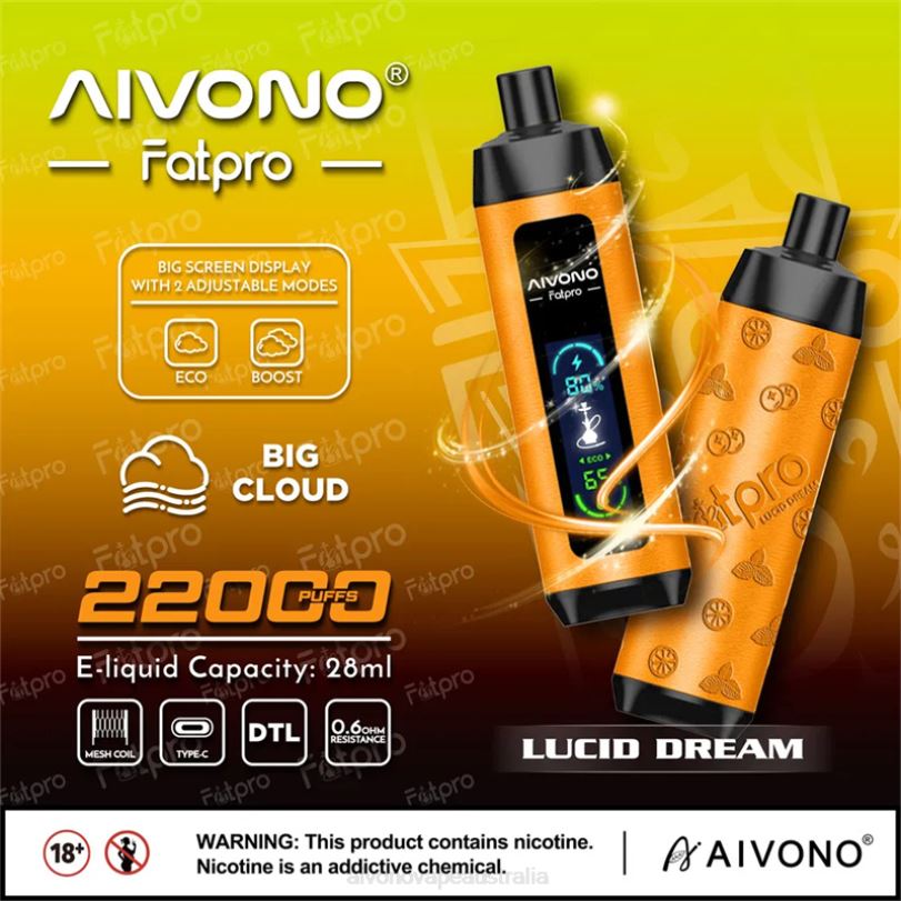 Aivono Fatpro 22000 Lucid Dream - T86D67 Aivono Vape Price