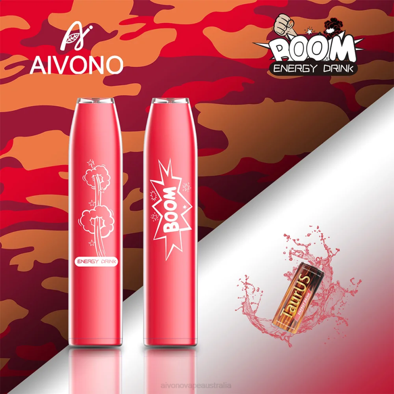 Aivono AIM BOOM 600 Energy Drink - T86D6358 Aivono Vape Review
