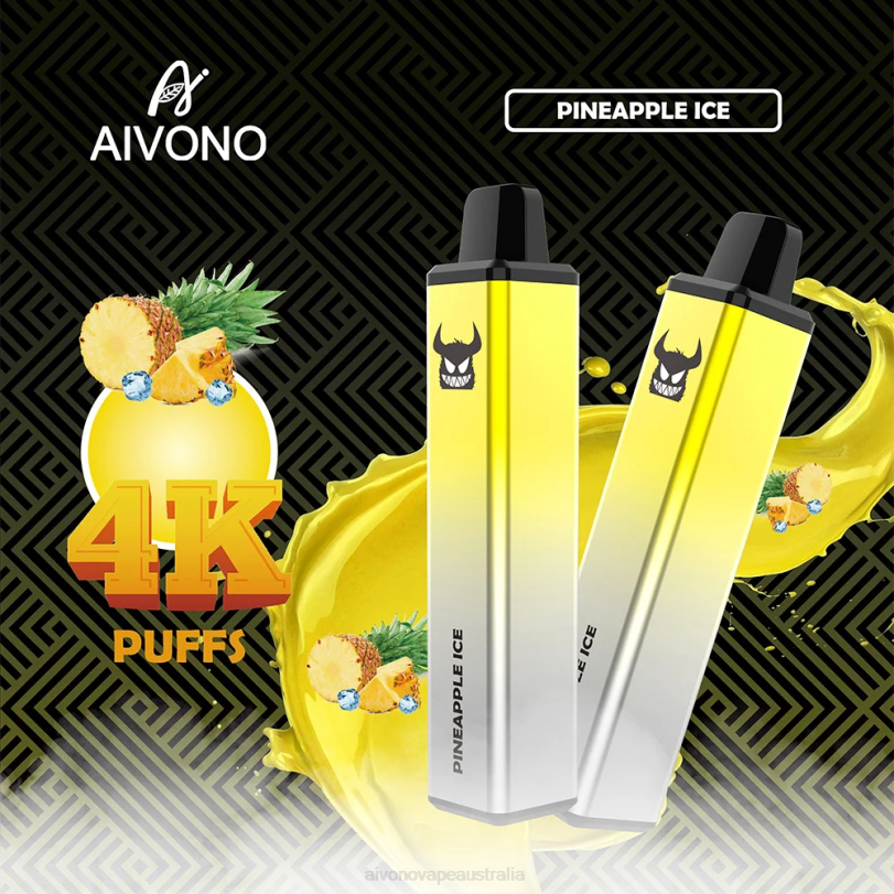 Aivono AIM FREAK 4000 Pineapple Ice - T86D6255 Aivono Vape Price