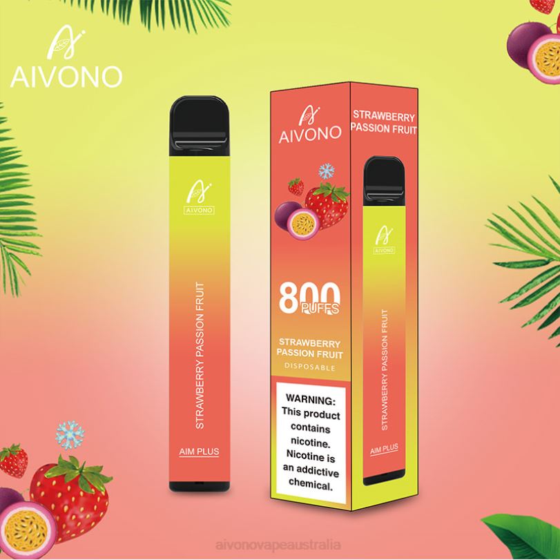 Aivono AIM PLUS 800 Strawberry Passion Fruit - T86D6195 Aivono Vape Price